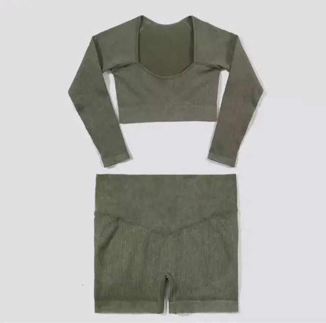 2pcs Olive Green_1