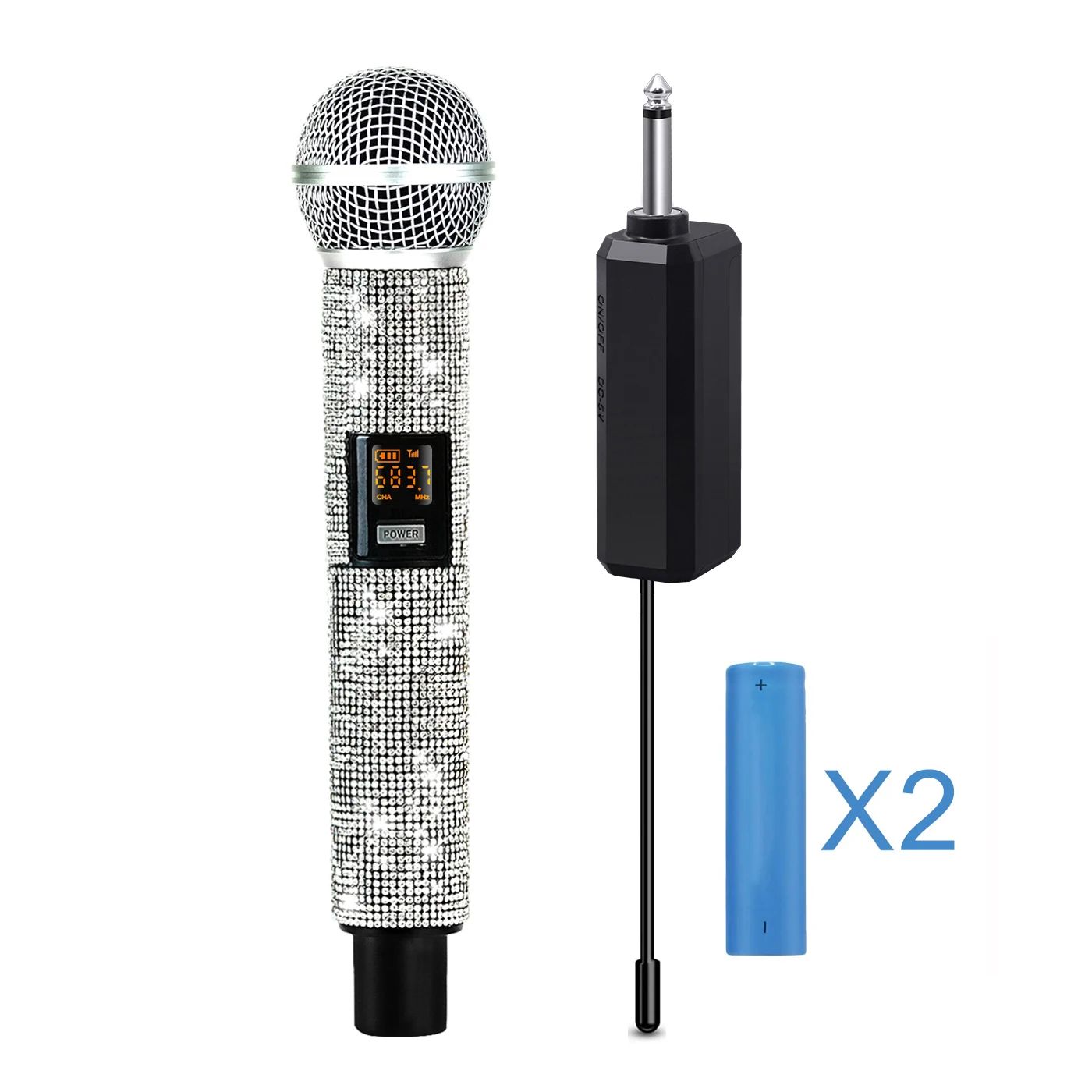 Color:6.35MM Receiver 1Mic