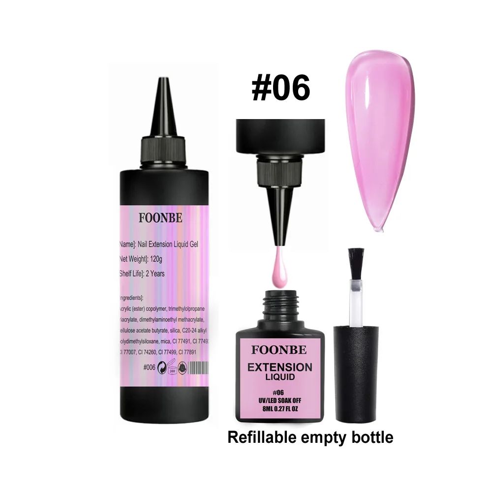 Color:F06 and empty bottle