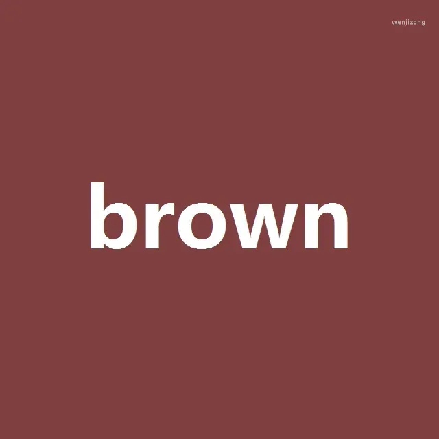 Brown