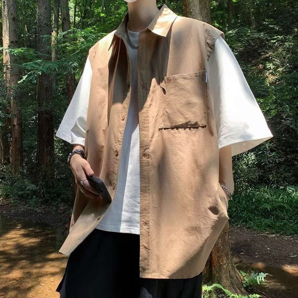 [Work Shirt - Khaki] C85