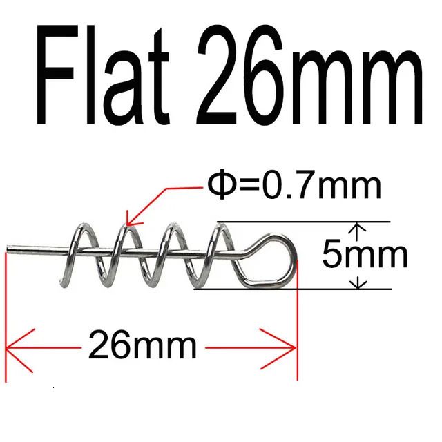 Flat 26mm-100pcs