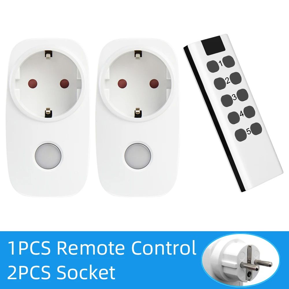Farbe: 1 Remote 2 Socket