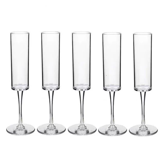 Plastic Clear 5PCS-165ml