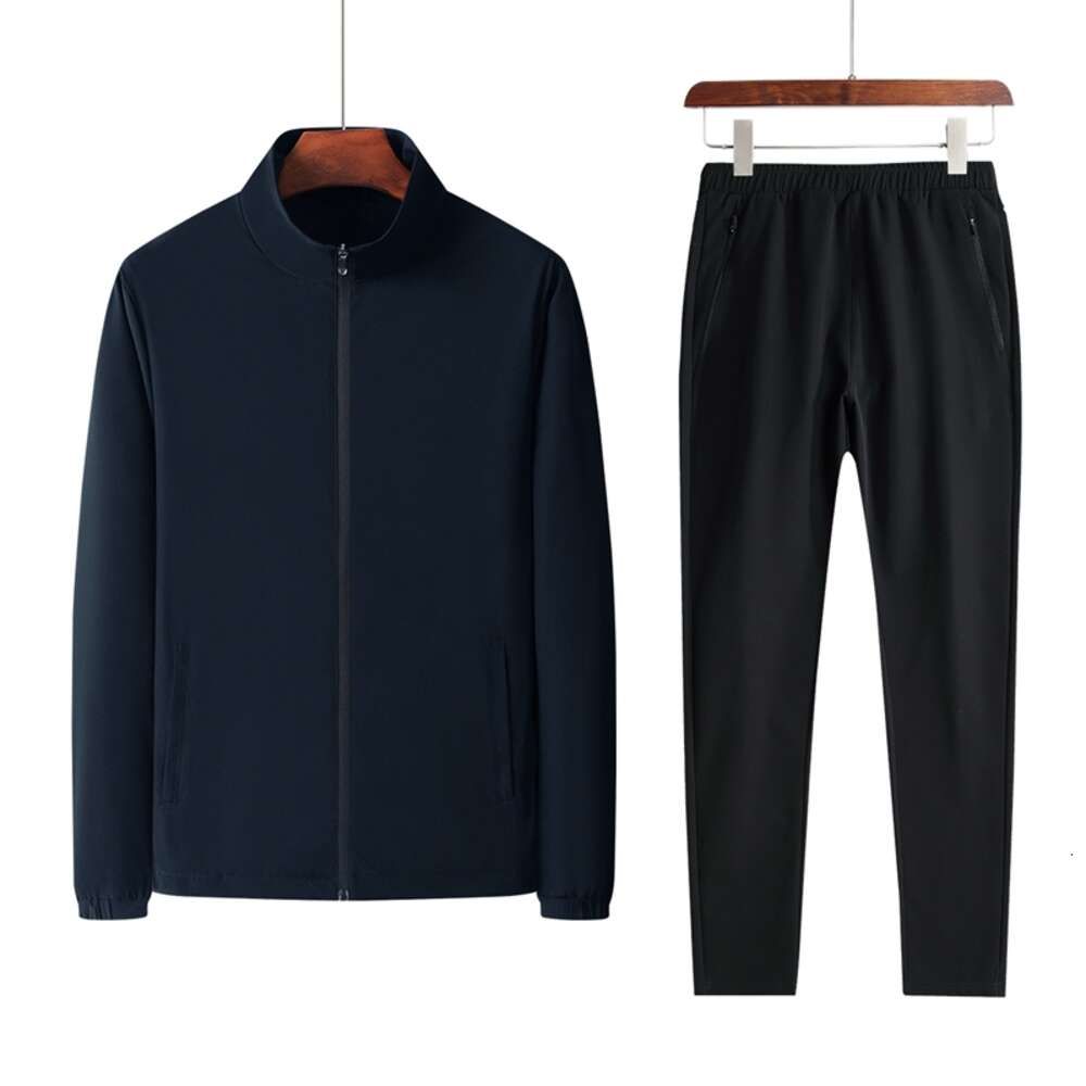 Deep blue shirt/black pants FN87538A