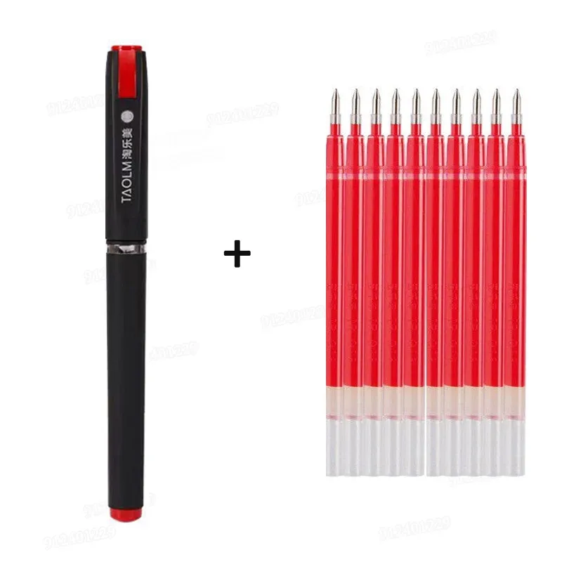 0,5 1 pen 10 REFILL RED