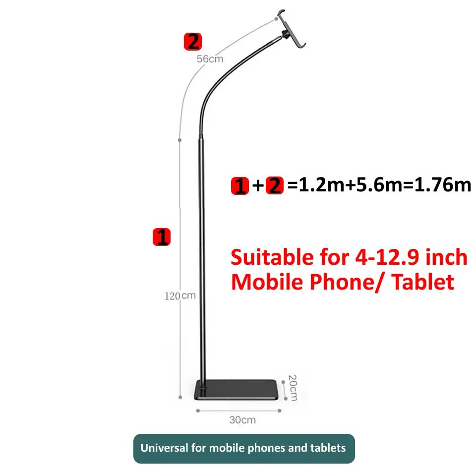 1.76mTripod12.9inch