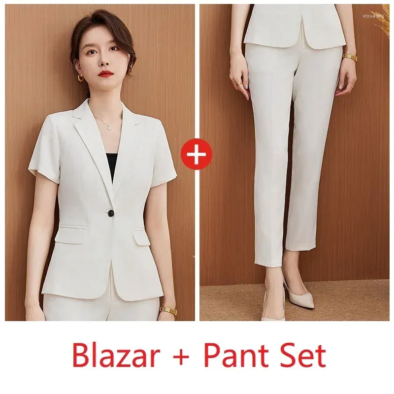 Blazer and Skirt Set