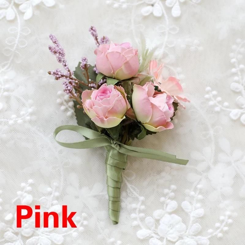 Pink corsage