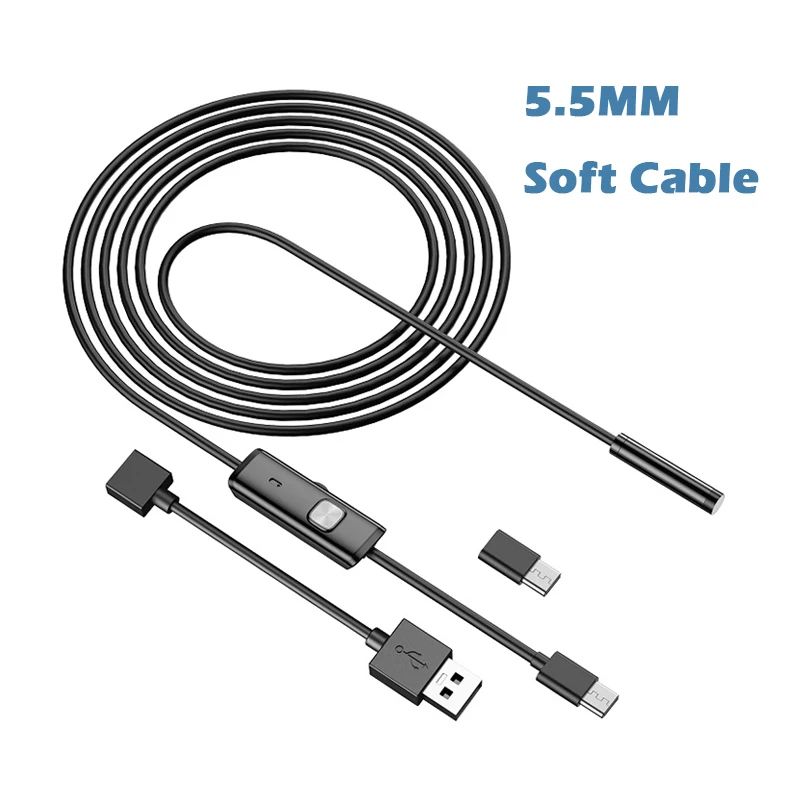 10m-5,5 mm mjuk kabel