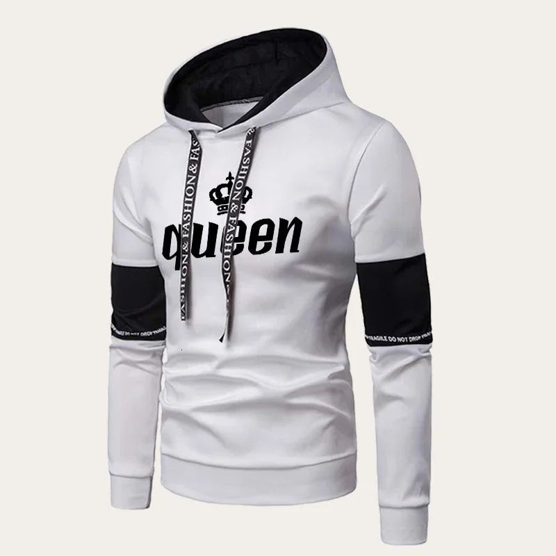 Queen Hoodie White