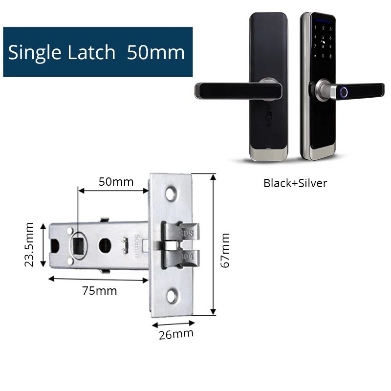 Färg: Single Latch 50mm