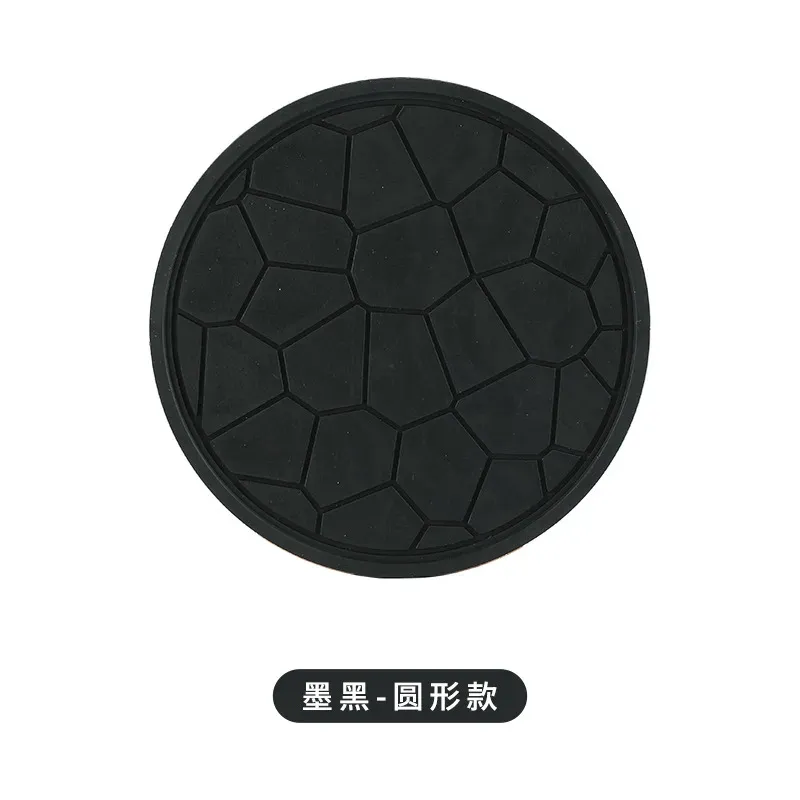 18X18cm 2PCS CHINA Round-Black