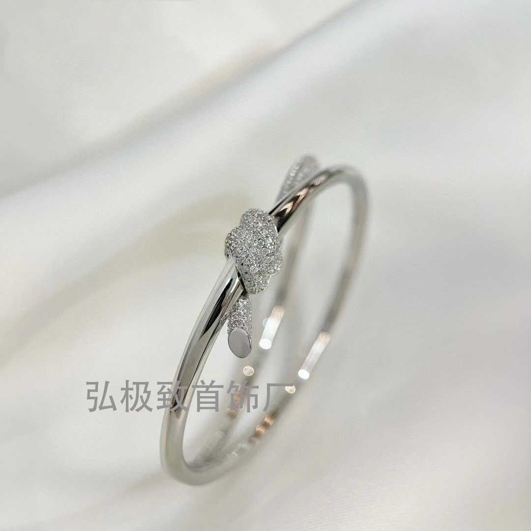 Silver Diamond Armband-17