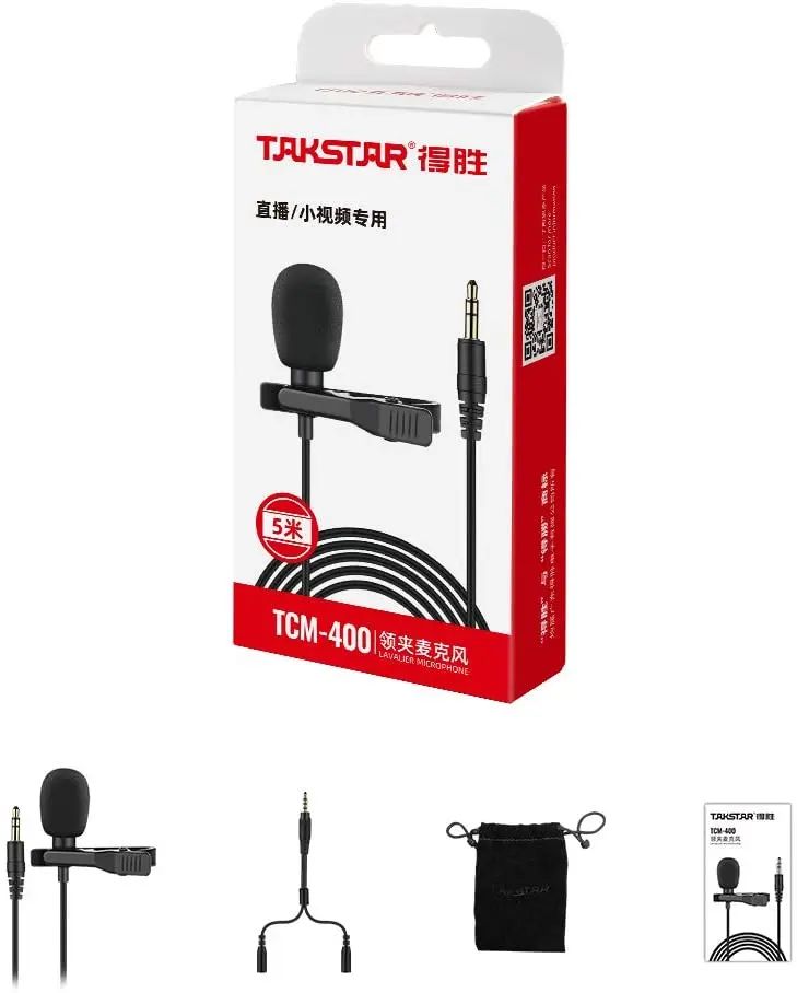 Färg: TCM-400 Lavalier Mic