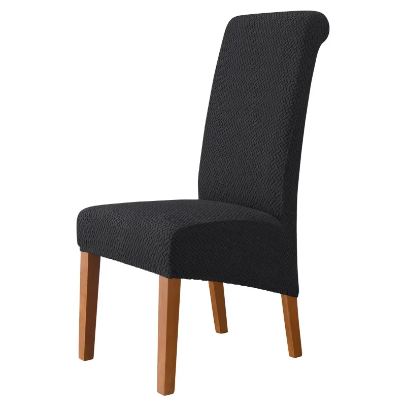 black 1pcs chair cover