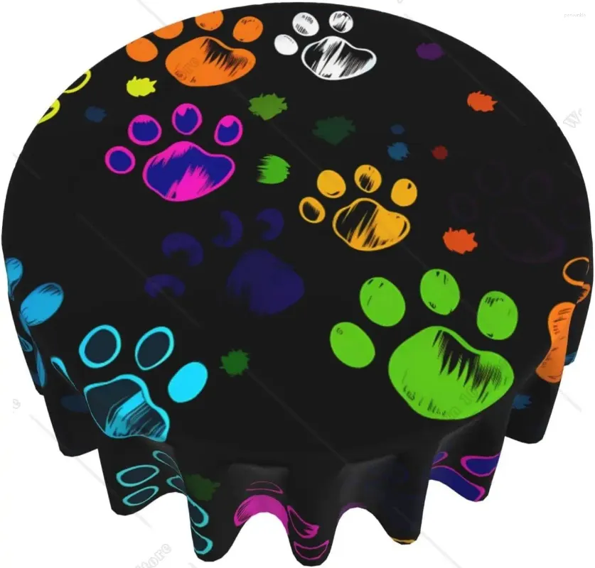 Colorful Dog Paw
