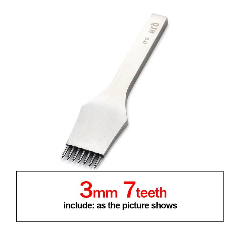 Color:3mm 7 teeth