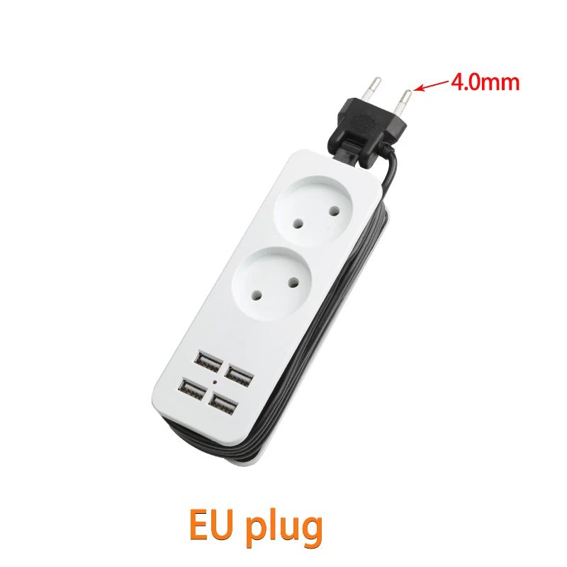 2AC 4USB EU Plug