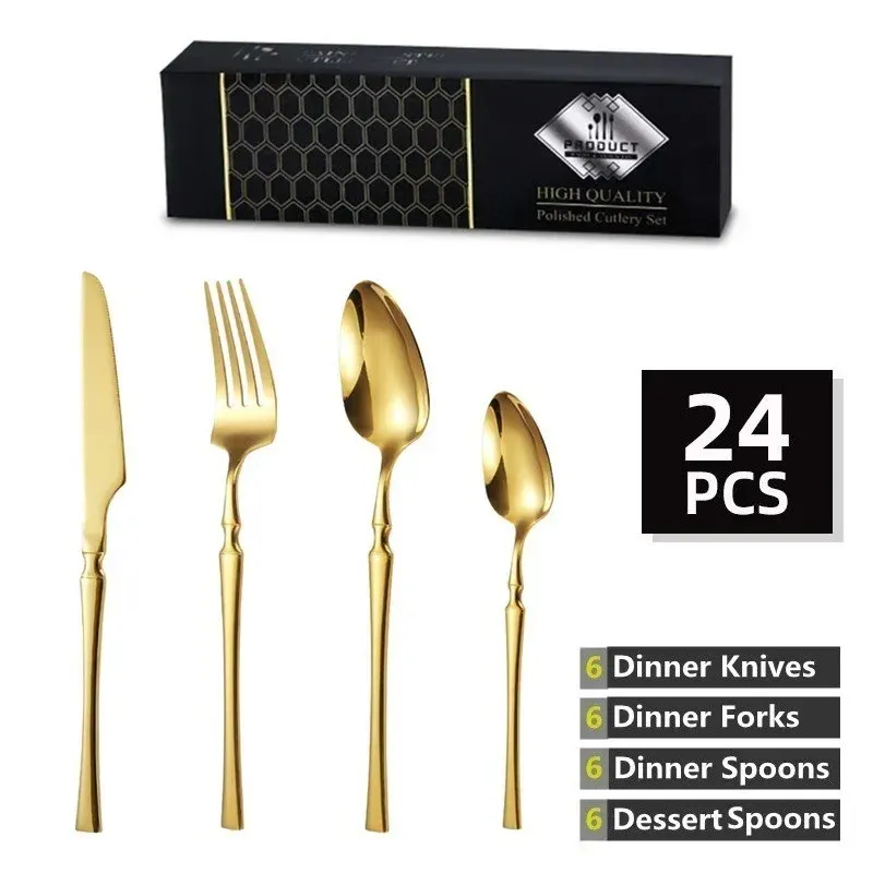 Gold 24 piece set