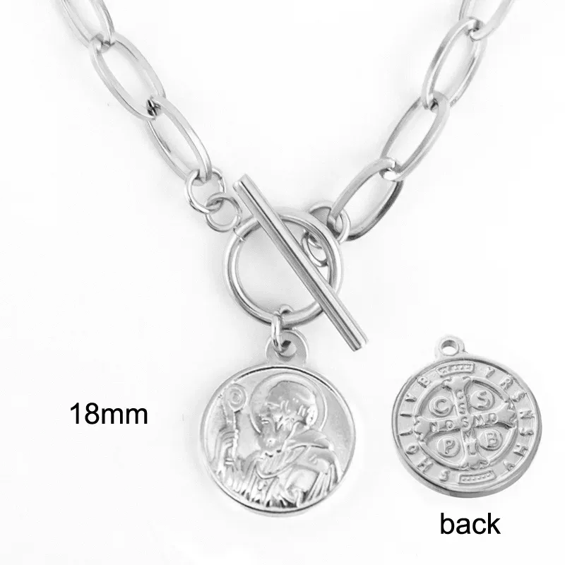 45 cm -18 mm-father-silver-