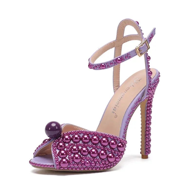 Purple 11cm Heels