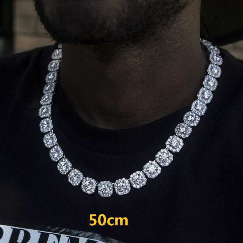 Серебряное бриллиантовое хрустальное сахарное ожерелье