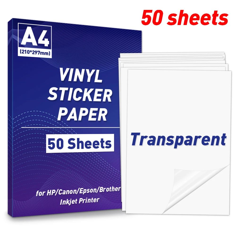 50 Sheet-Transparent