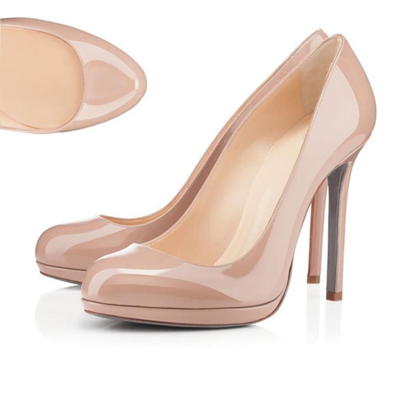 10 Platform Round Patent Nude 6 8 10 12c