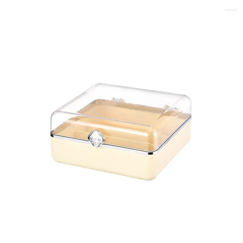 Makeup brush box