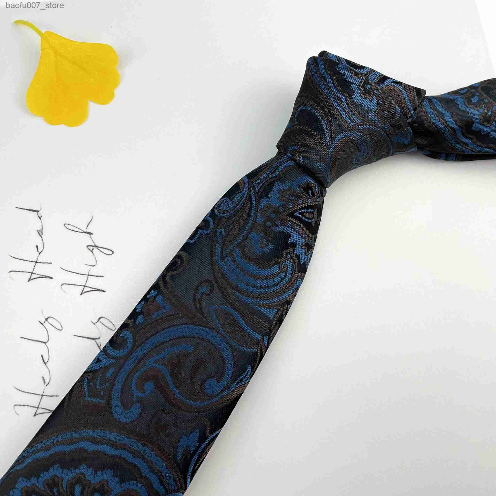 19 cravatta per anacardi neri e blu