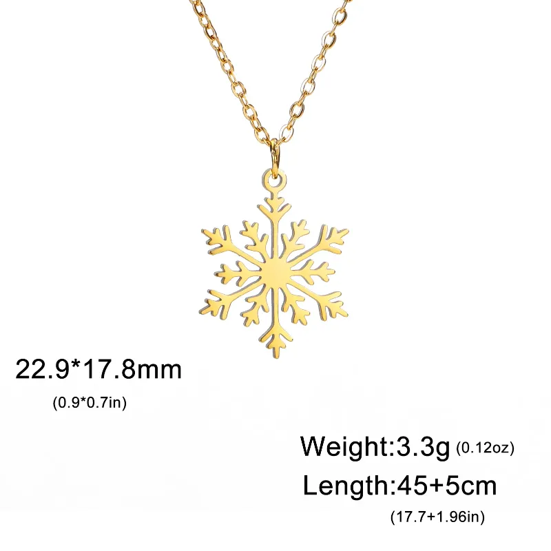 1 pc Snowflake 2 oro