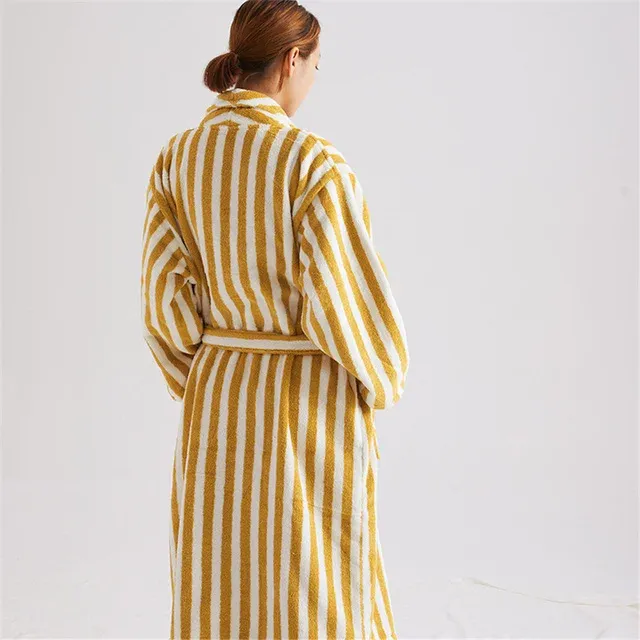 Yellow white striped