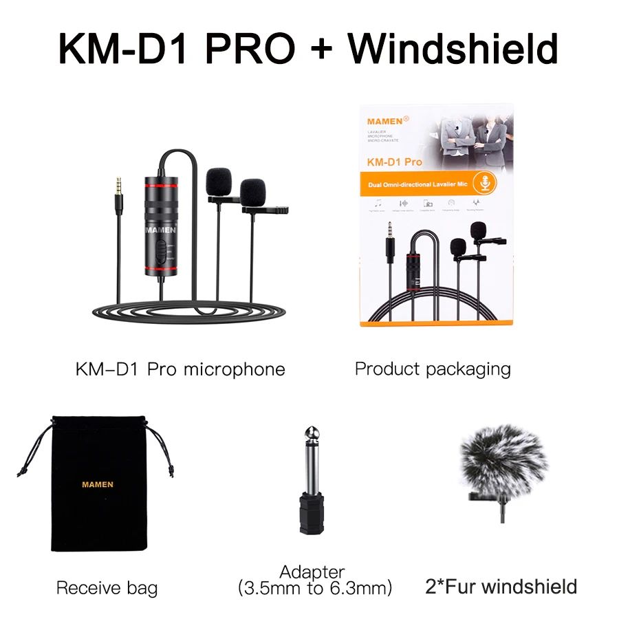 Kleur: KM-D1 Pro-Windhield