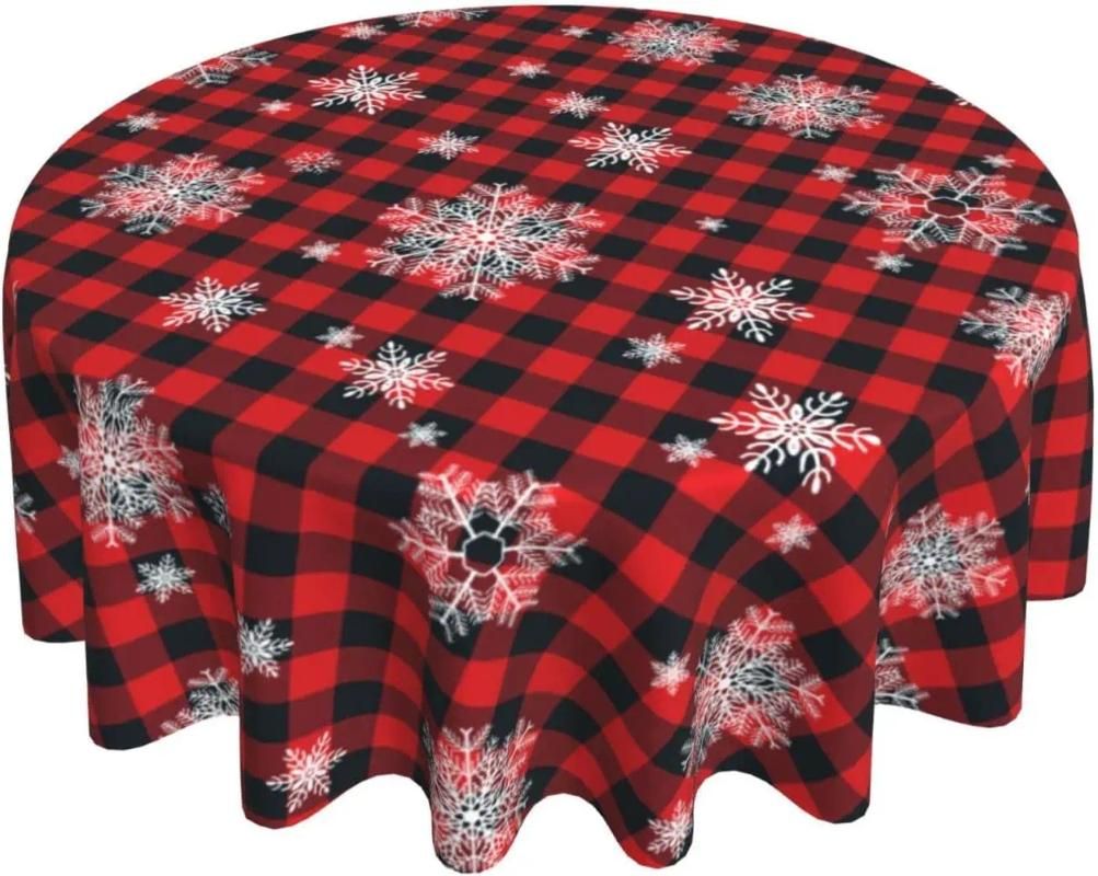 Plaid Snowflake