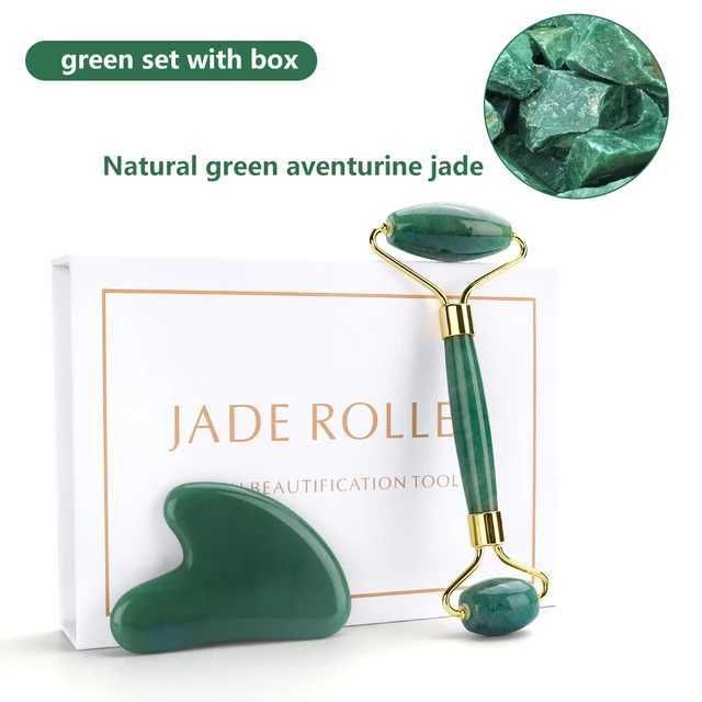 Grüne Set mit Box