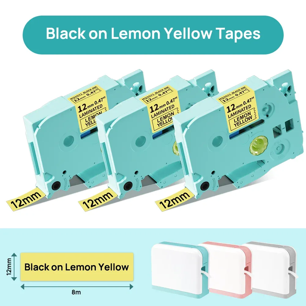 3PK yellow tapes