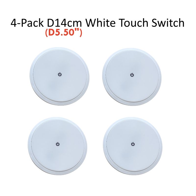 Vit 14 cm Touch Dimmer