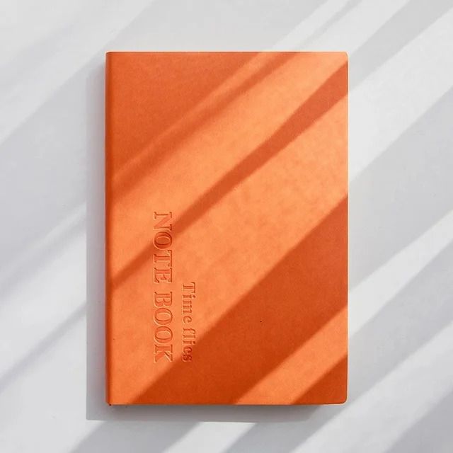 Notebook de A5 Orange