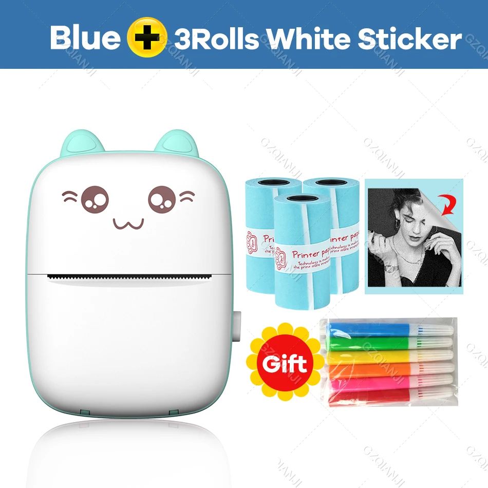 Color: azul Agregar 3sticker