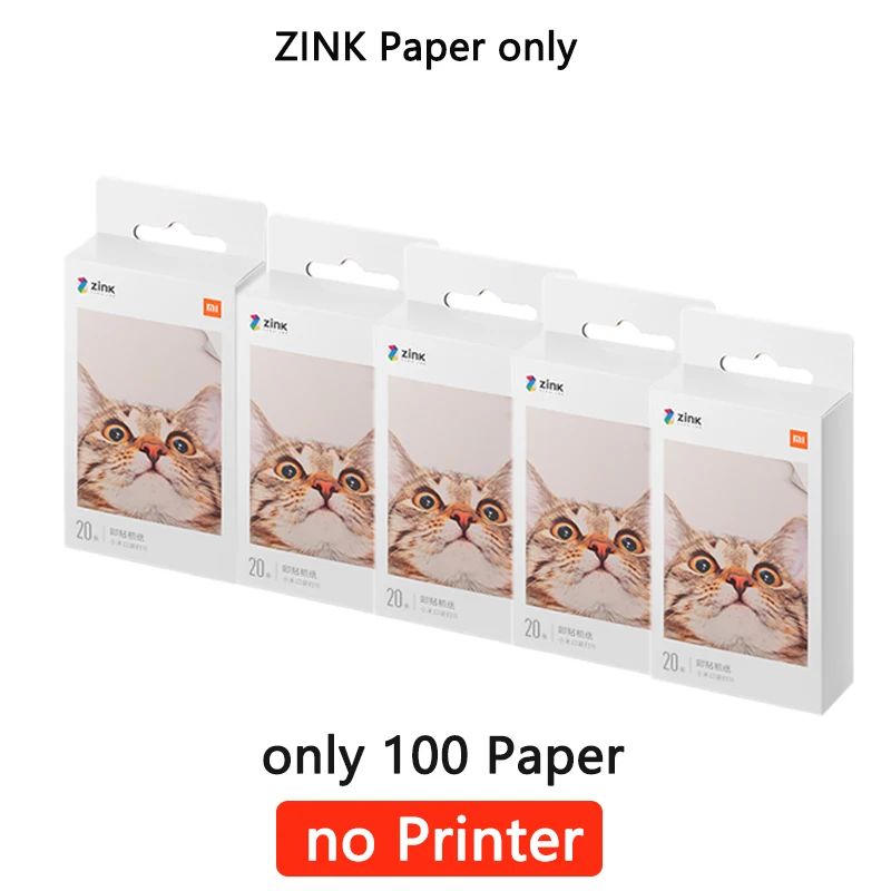 Zink 100 ورقة فقط