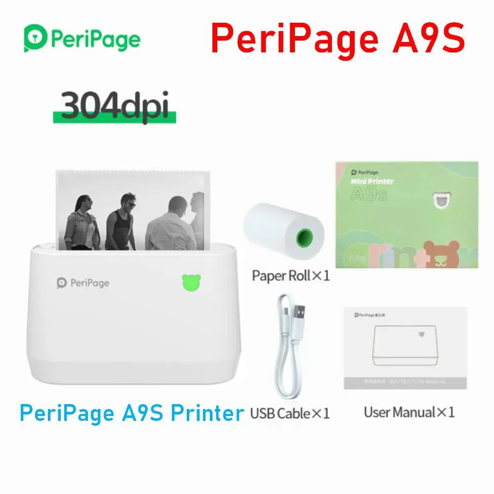 Colore: Peripage A9S 304 dpi