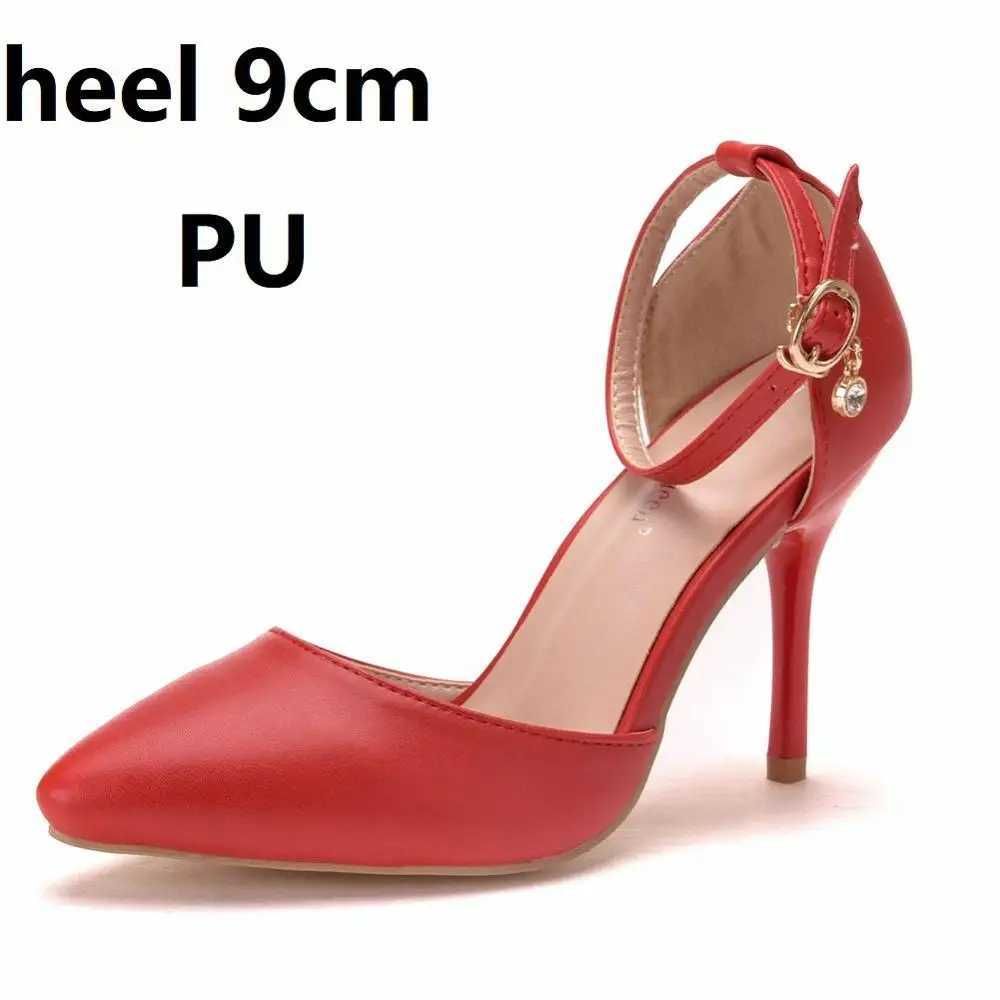 Heel 9cm Red