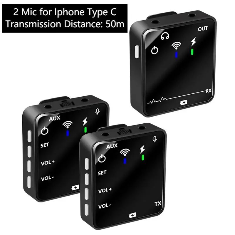 اللون: 2 MIC iPhone Type C