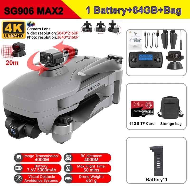 906 MAX2 1B 64GB BAG