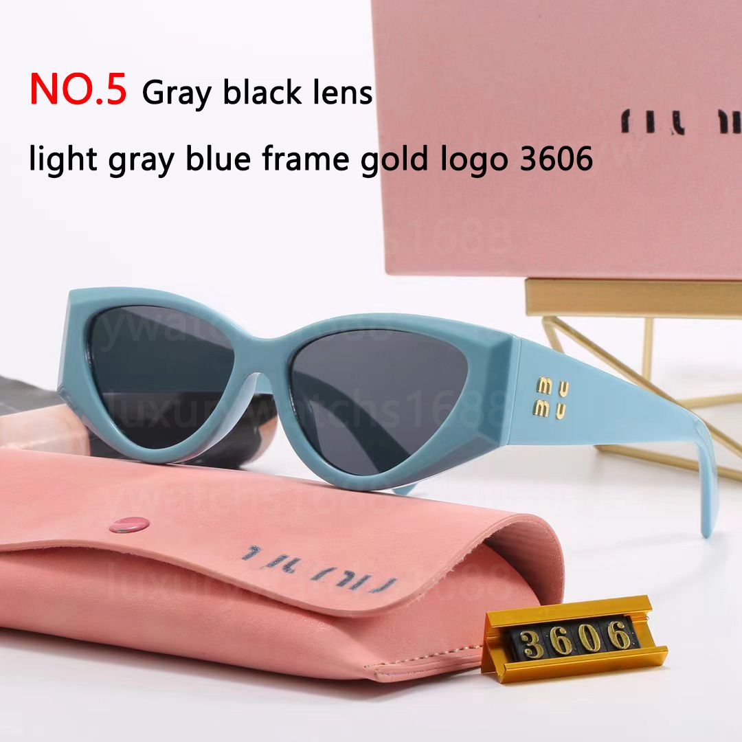 NO.5 Gray black lens light gray blue fra