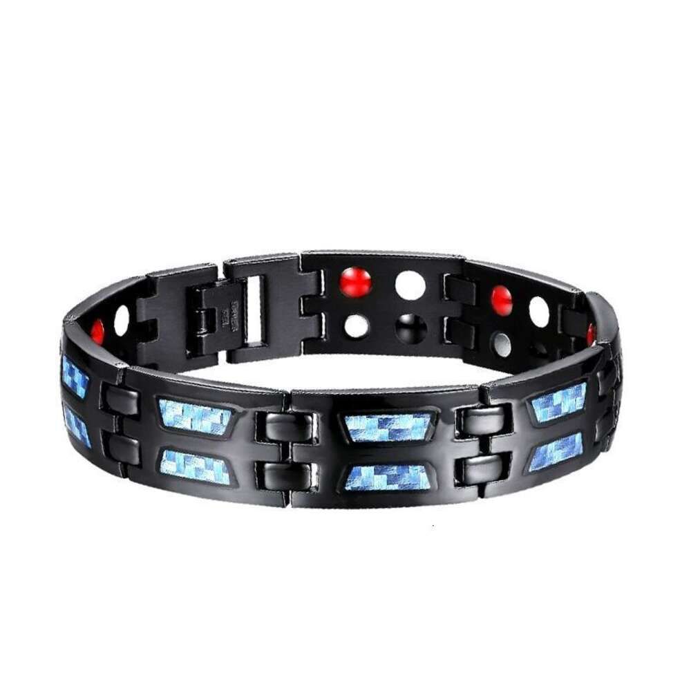 Blaues Kohlefaserarmband