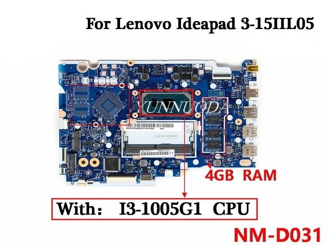 Configuração: I3-1005G1 CPU