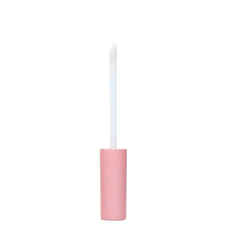Escova de lábios de garrafa rosa de 10 ml
