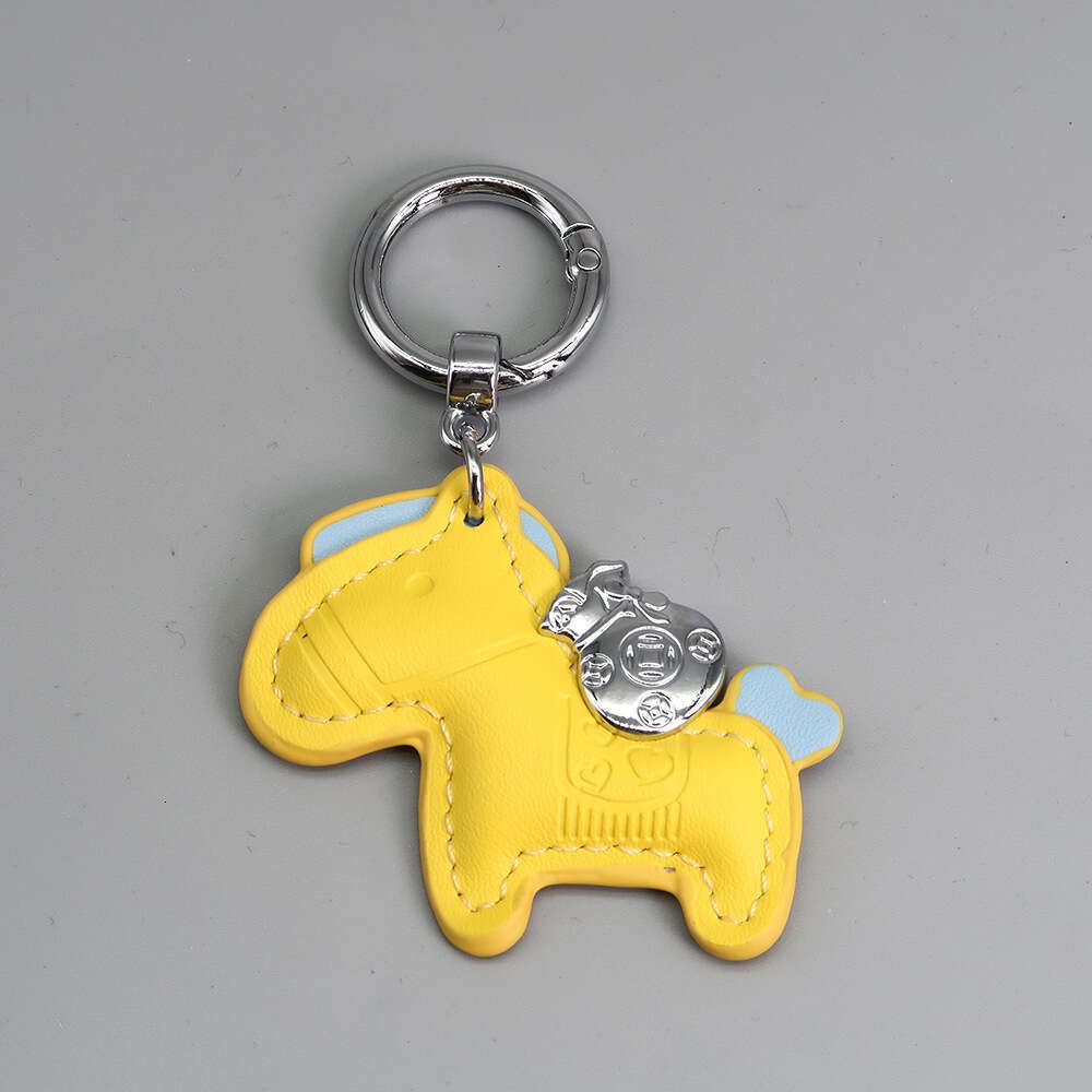 New Bright Yellow Horse+Silver